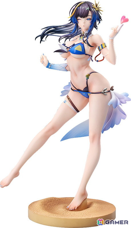 「スノウブレイク：禁域降臨」カーシアが夏雰囲気の着せ替え「倦姿のひと波」でスケールフィギュアとなって登場！の画像3