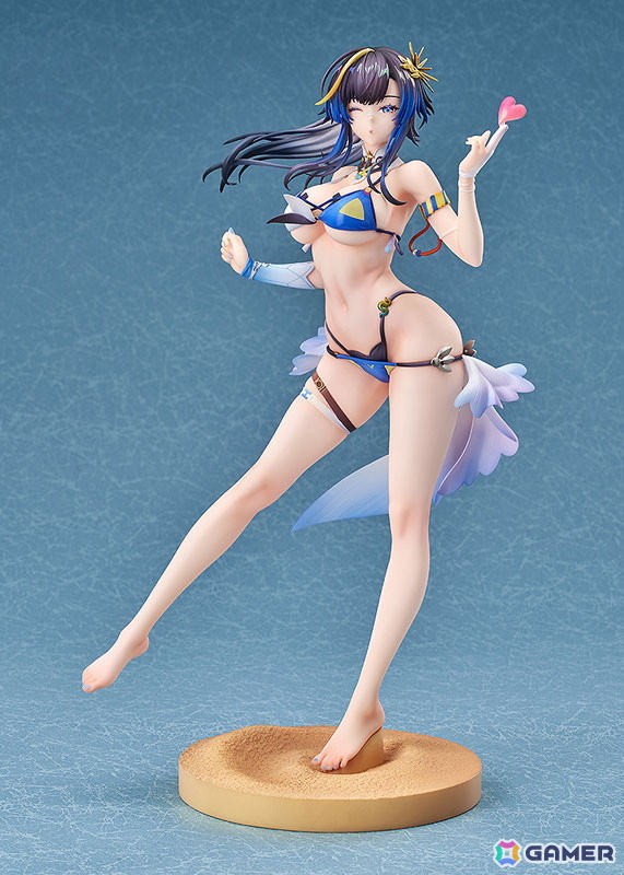 「スノウブレイク：禁域降臨」カーシアが夏雰囲気の着せ替え「倦姿のひと波」でスケールフィギュアとなって登場！の画像9