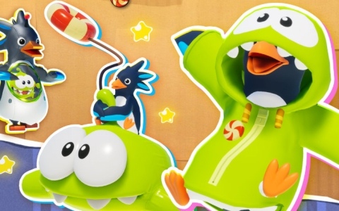 「Faaast Penguin」×「カット・ザ・ロープ」コラボの詳細が発表！オムノムのスキンやスペシャルなどが限定アイテムとしてショップに登場