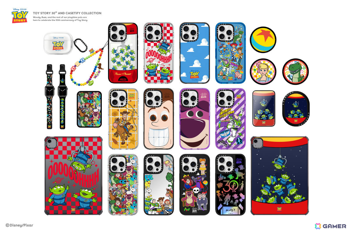 トイ・ストーリー」30周年を記念したCASETiFYコレクションが発売