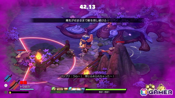 「トワと神樹の祈り子たち」無料体験版が8月18日に配信！ダンジョンの部屋の情報やアカズ、コロウ、ムツミ、バンプクのアクションも紹介の画像25
