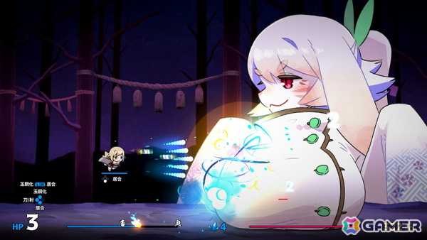 弾幕シューティングゲーム「百合太刀降魔伝」のSwitch版が8月21日に発売！黒百合・白百合の二人で妖怪悪鬼を斬り伏せようの画像2