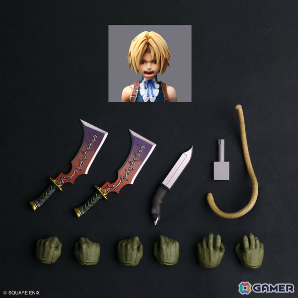 「FFIX」のジタンが「PLAY ARTS真」シリーズに登場！広い可動域＆豊富な付属パーツで劇中のさまざまな場面を再現可能の画像9