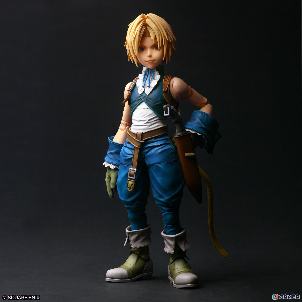 「FFIX」のジタンが「PLAY ARTS真」シリーズに登場！広い可動域＆豊富な付属パーツで劇中のさまざまな場面を再現可能の画像