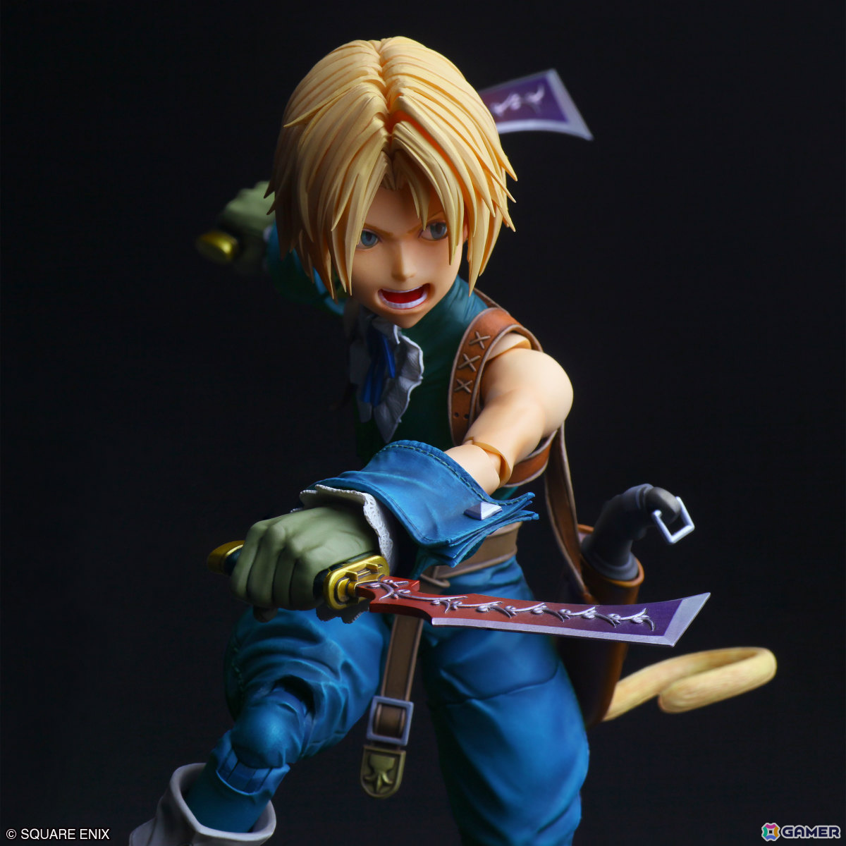 FFIX」のジタンが「PLAY ARTS真」シリーズに登場！広い可動域＆豊富な