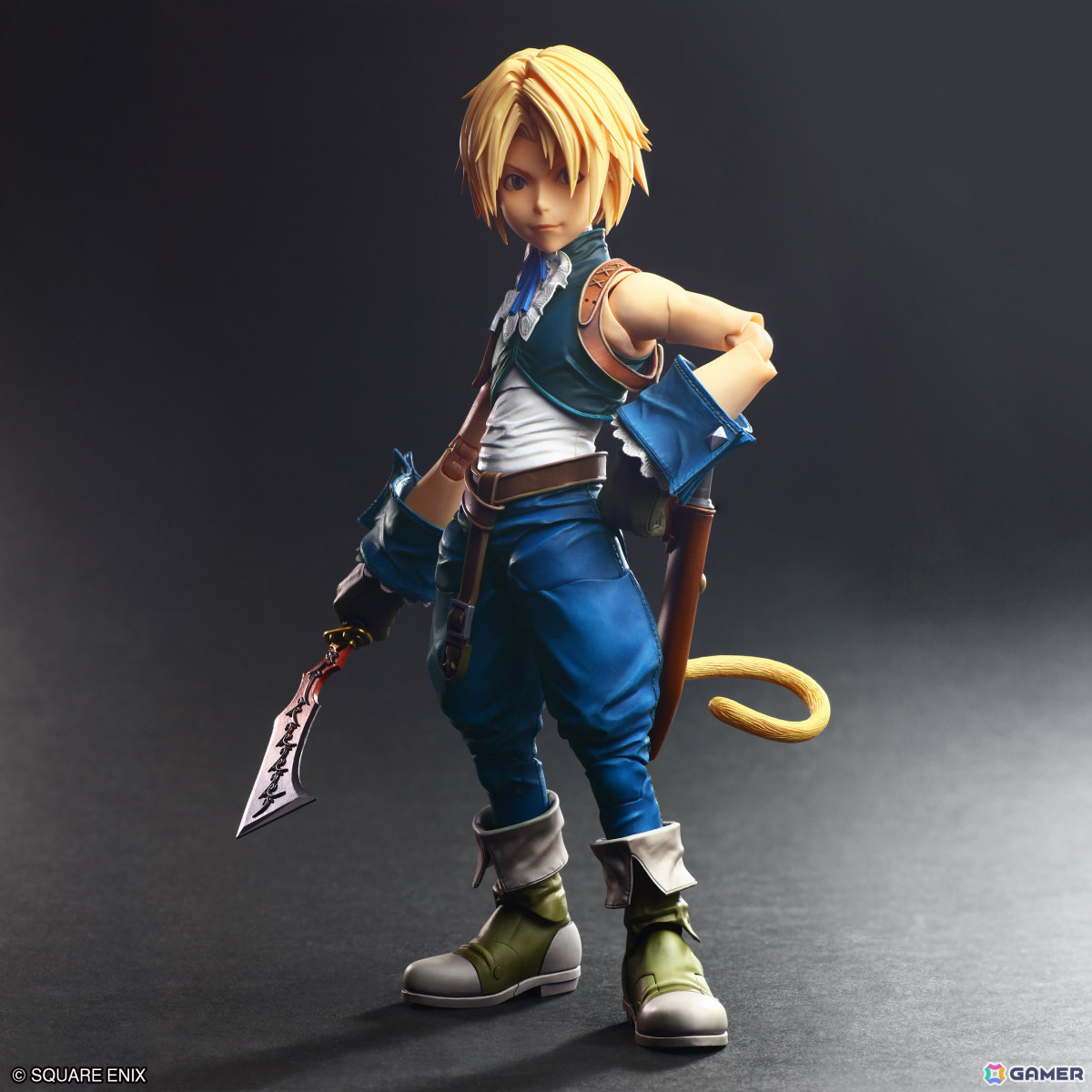 「FFIX」のジタンが「PLAY ARTS真」シリーズに登場！広い可動域＆豊富な付属パーツで劇中のさまざまな場面を再現可能の画像