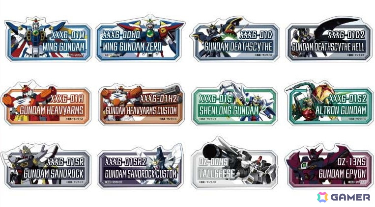 ガンダムW 30周年記念 アトレ秋葉原 購入特典 コンプリート ガンダムW 30周年記念 アトレ秋葉原 購入特典 コンプリート 新