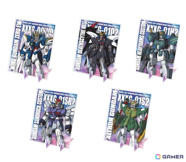 「新機動戦記ガンダムW」30周年記念公式ショップが8月8日よりバンダイナムコ Cross Store アトレ秋葉原店にオープン!ミニゲームやグッズ販売もの画像
