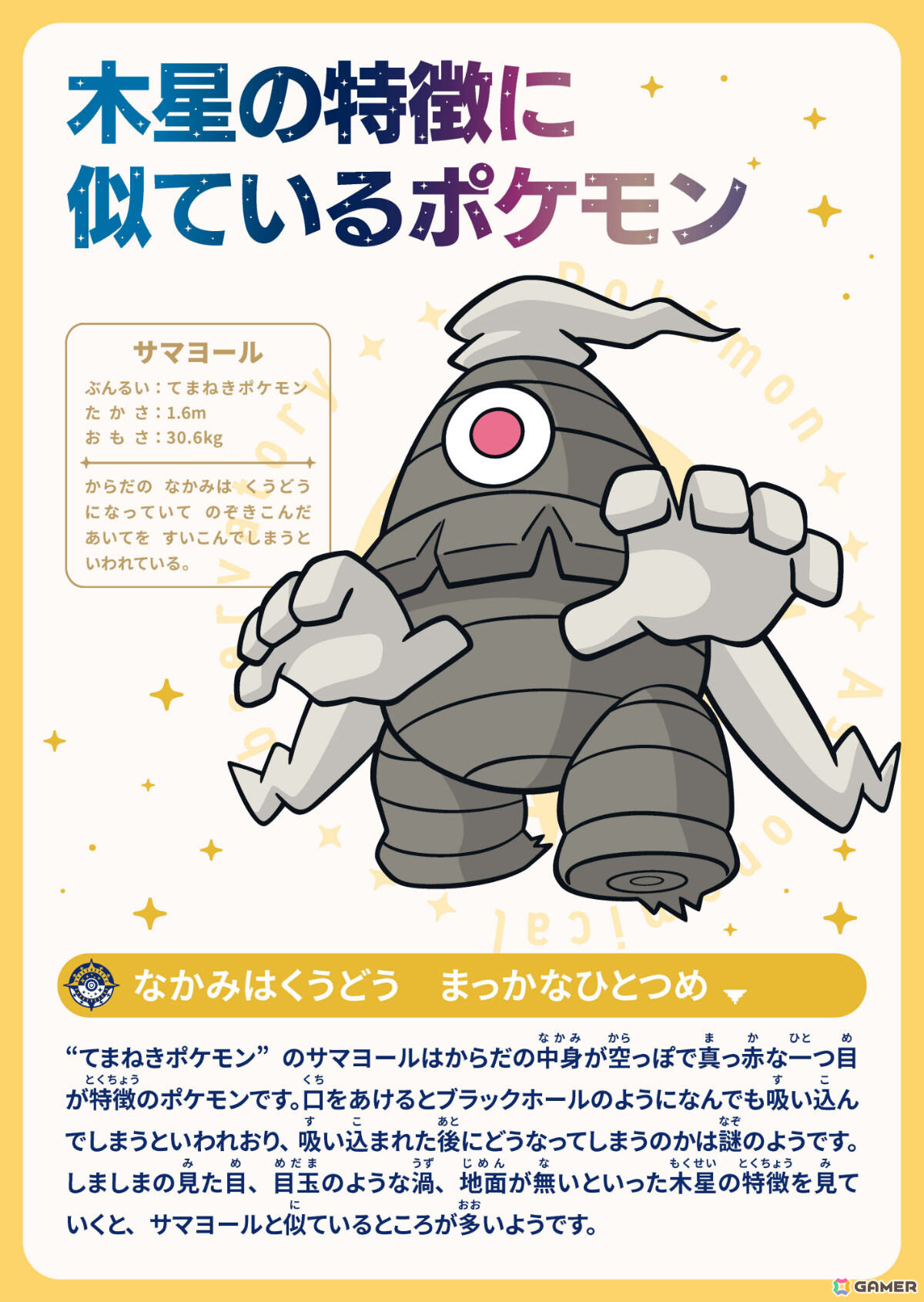 ポケモンと宇宙の謎に迫る巡回企画展「ポケモン天文台」が11月より全国で順次開催！国立天文台初の試みの画像4