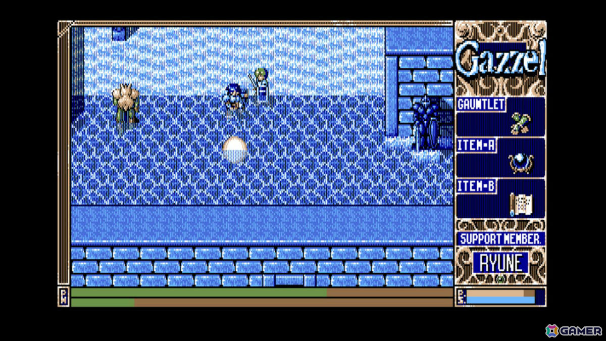 「サーク」の外伝的アクションRPG「EGGコンソール サーク ガゼルの塔 PC-8801mkIISR」が配信！謎とモンスターがうごめく塔を攻略せよの画像