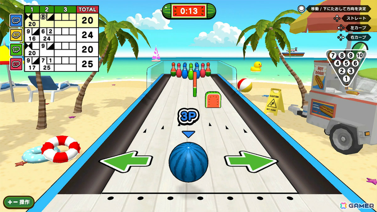 パーティーゲーム「たたいて！まわって！スイカパーティ」が配信！タネ飛ばしやスイカ割りなどスイカをテーマにした遊びを多数収録の画像6