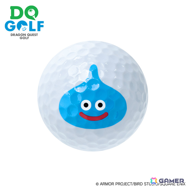 「ドラゴンクエスト」シリーズのゴルフ用品ブランド「DRAGON QUEST GOLF」よりスライムデザインのゴルフボールやヘッドカバー、キャリーバッグなどが登場!の画像