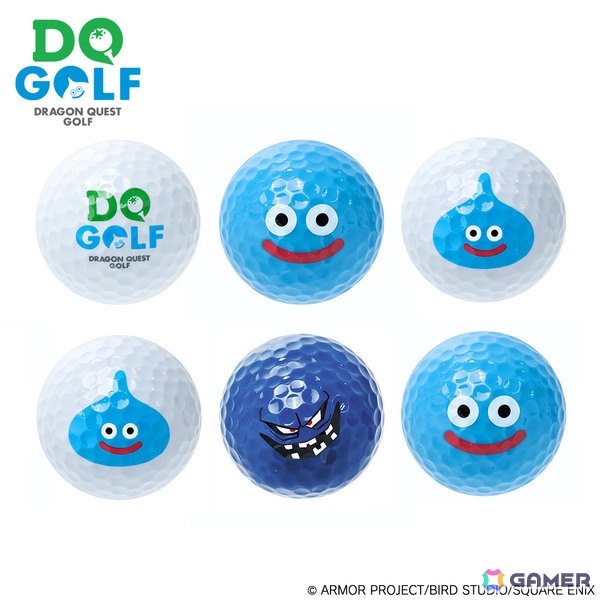 「ドラゴンクエスト」シリーズのゴルフ用品ブランド「DRAGON QUEST GOLF」よりスライムデザインのゴルフボールやヘッドカバー、キャリーバッグなどが登場!の画像