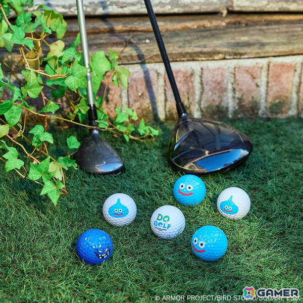 「ドラゴンクエスト」シリーズのゴルフ用品ブランド「DRAGON QUEST GOLF」よりスライムデザインのゴルフボールやヘッドカバー、キャリーバッグなどが登場！の画像2