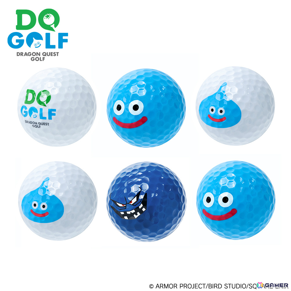 「ドラゴンクエスト」シリーズのゴルフ用品ブランド「DRAGON QUEST GOLF」よりスライムデザインのゴルフボールやヘッドカバー、キャリーバッグなどが登場！の画像13