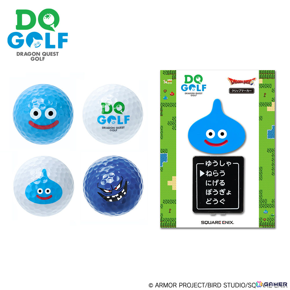 「ドラゴンクエスト」シリーズのゴルフ用品ブランド「DRAGON QUEST GOLF」よりスライムデザインのゴルフボールやヘッドカバー、キャリーバッグなどが登場！の画像18