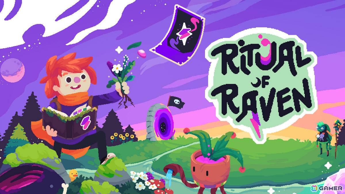 魔法でプログラムしたゴーレムに農作業をおまかせする農業シム「Ritual of Raven」がSwitch/Steamでリリース！の画像1