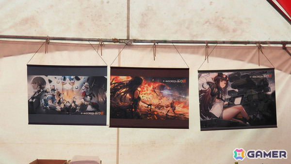 神田明神納涼祭りに「ドールズフロントライン2:エクシリウム」が出店中!キッチンカーや射的を展開、グッズ販売もの画像