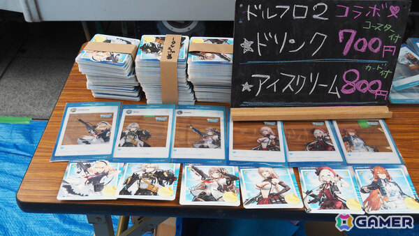 神田明神納涼祭りに「ドールズフロントライン2：エクシリウム」が出店中！キッチンカーや射的を展開、グッズ販売もの画像4