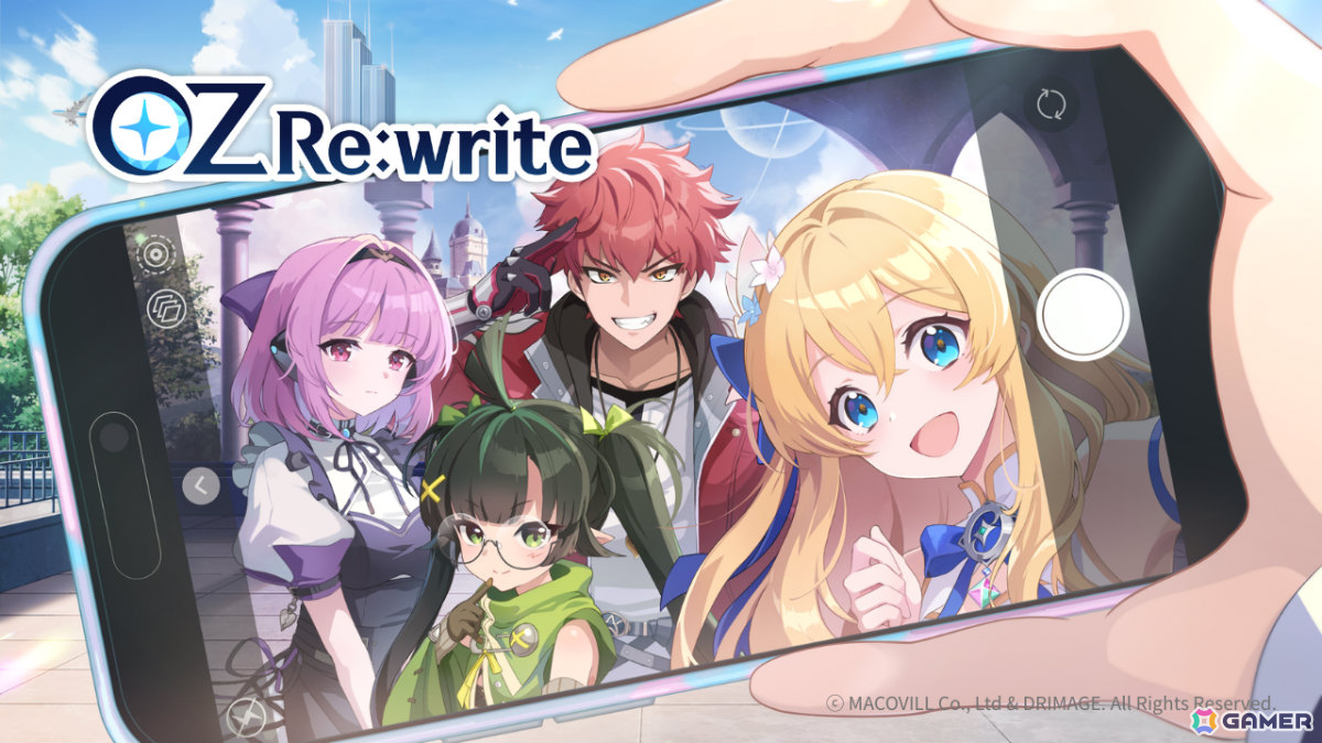絆×リライト×異世界RPG「OZ Re:write」事前登録者数が10万人を突破!特製モバイルバッテリーが当たる企画を実施の画像