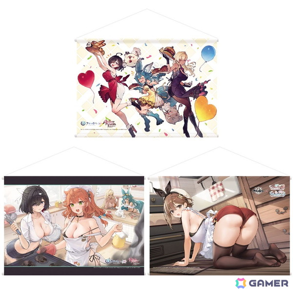 「アズレン」×「ユミアのアトリエ」「ライザのアトリエ2」「ライザのアトリエ3」コラボのイラストグッズ第1弾が販売開始！の画像2