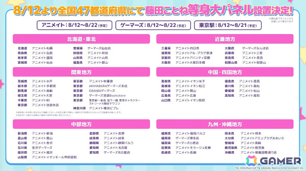 「学マス」藤田ことねのSTEP3が8月12日に実装！「ライブツアーイベント -大阪編-」やカラ鉄コラボ第2弾なども発表にの画像28