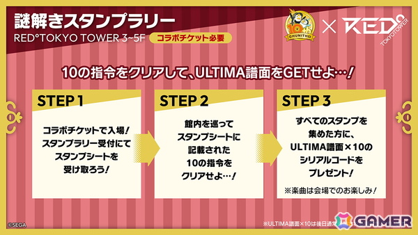 「CHUNITHM」稼働10周年記念の大型イベント「CHUNITHM10周年大正義祭」が9月13日よりRED゜TOKYO TOWERにて開催！の画像5