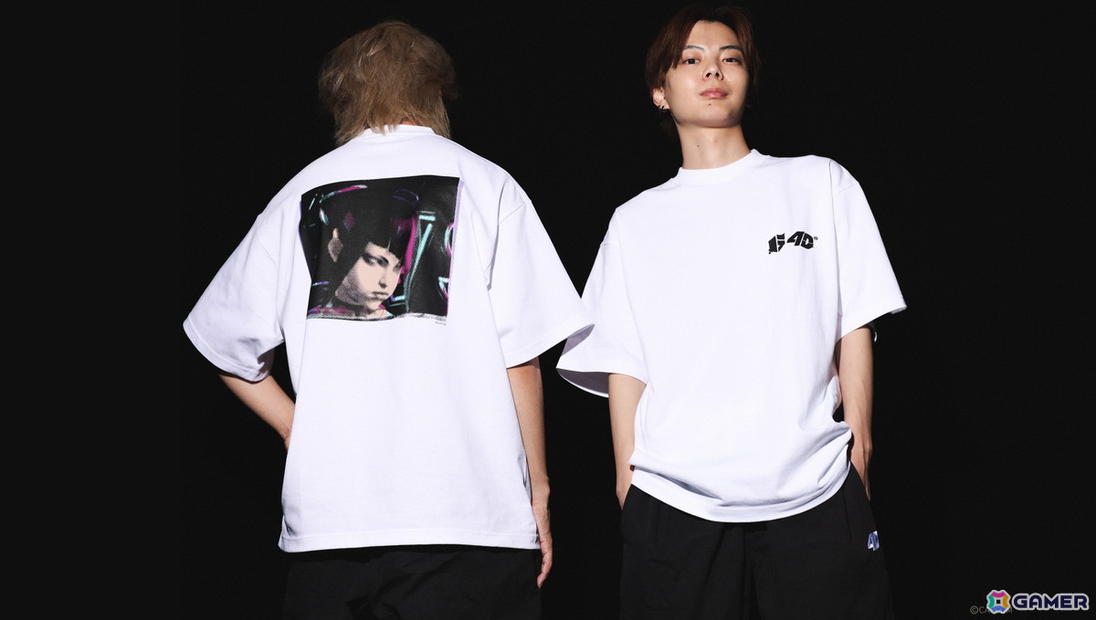 4Dで「スト6」とのコラボアパレルが展開!ジュリ、豪鬼をモチーフにしたヘビーウェイトTシャツ2種が登場の画像