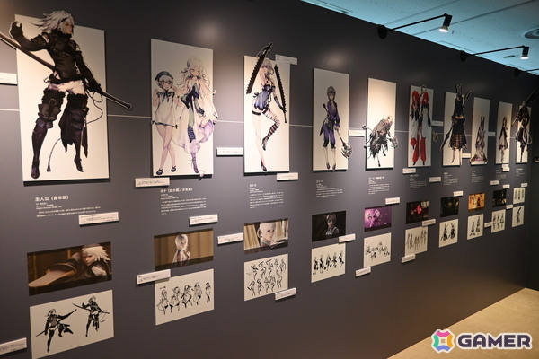 【ネタバレ注意】「NieR」シリーズファン必見の展示会をレポート！初期ゲーム企画書や等身大“ママ”など見どころ満載の画像13