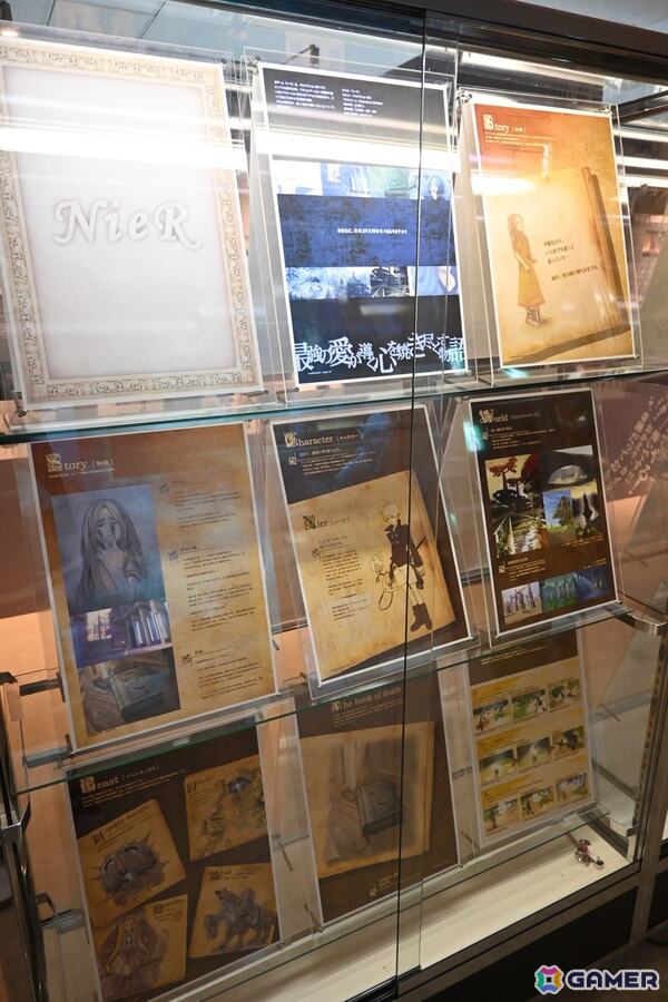 【ネタバレ注意】「NieR」シリーズファン必見の展示会をレポート！初期ゲーム企画書や等身大“ママ”など見どころ満載の画像16
