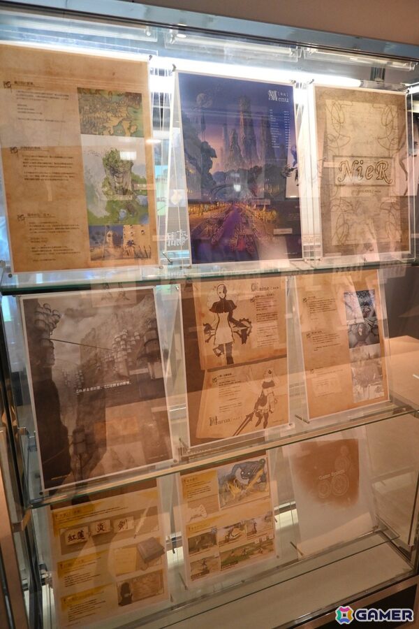 【ネタバレ注意】「NieR」シリーズファン必見の展示会をレポート！初期ゲーム企画書や等身大“ママ”など見どころ満載の画像18