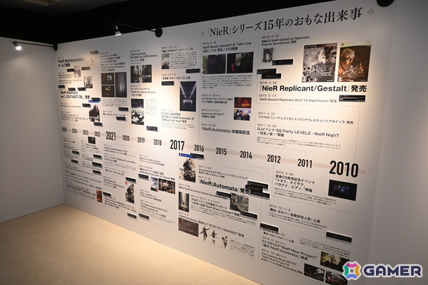 【ネタバレ注意】「NieR」シリーズファン必見の展示会をレポート！初期ゲーム企画書や等身大“ママ”など見どころ満載の画像2