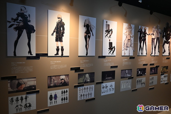 【ネタバレ注意】「NieR」シリーズファン必見の展示会をレポート！初期ゲーム企画書や等身大“ママ”など見どころ満載の画像25