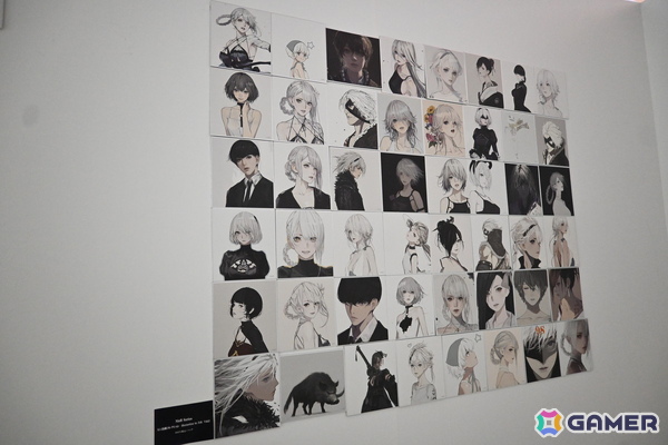 【ネタバレ注意】「NieR」シリーズファン必見の展示会をレポート！初期ゲーム企画書や等身大“ママ”など見どころ満載の画像50