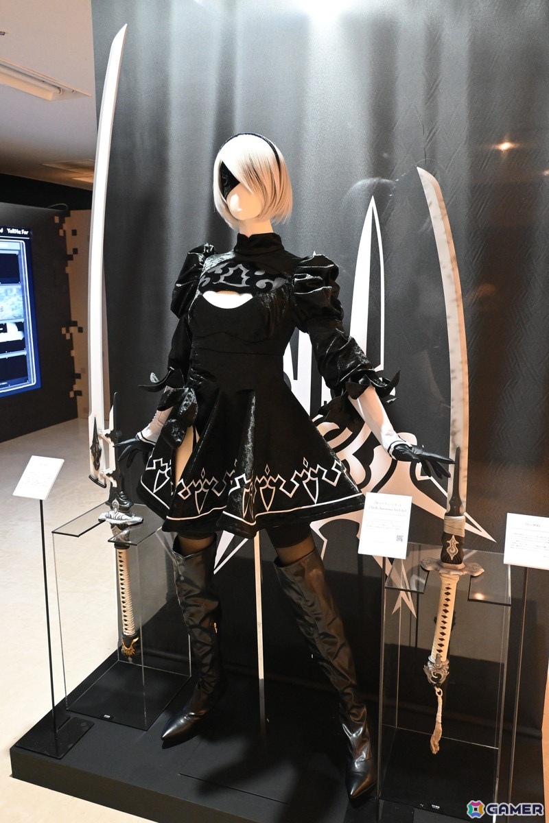 【ネタバレ注意】「NieR」シリーズファン必見の展示会をレポート！初期ゲーム企画書や等身大“ママ”など見どころ満載の画像22
