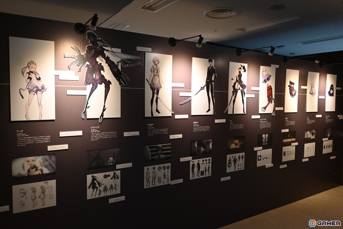 【ネタバレ注意】「NieR」シリーズファン必見の展示会をレポート！初期ゲーム企画書や等身大“ママ”など見どころ満載の画像