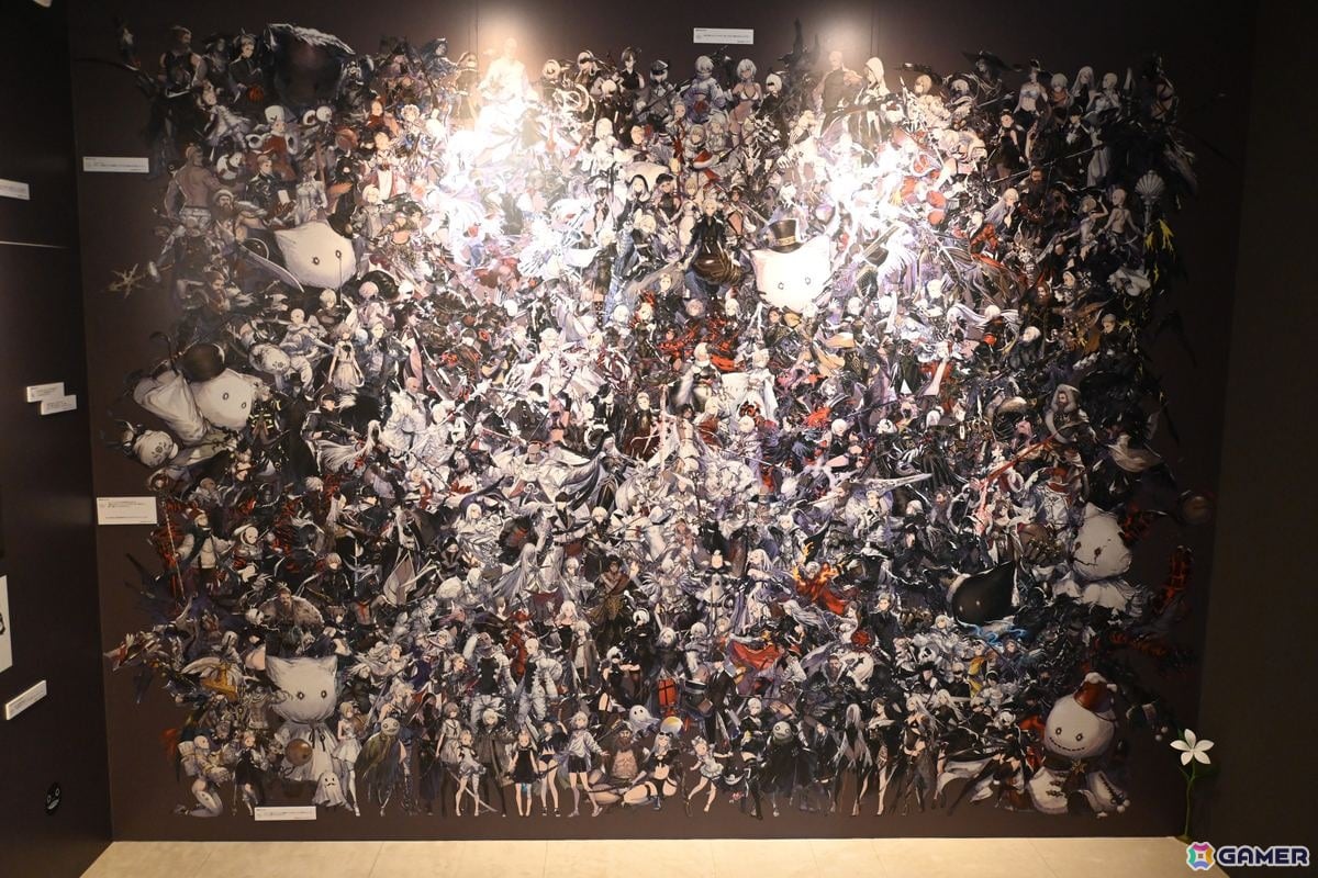 【ネタバレ注意】「NieR」シリーズファン必見の展示会をレポート！初期ゲーム企画書や等身大“ママ”など見どころ満載の画像