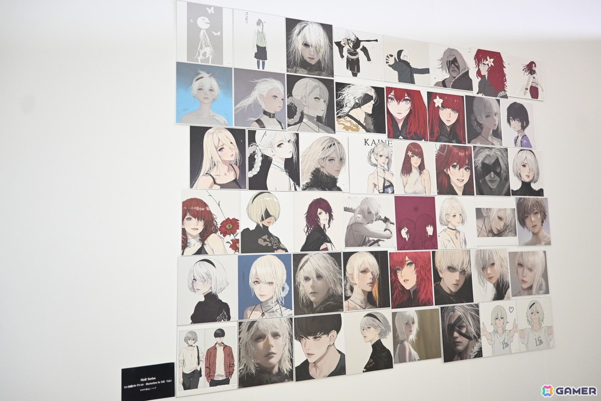 【ネタバレ注意】「NieR」シリーズファン必見の展示会をレポート！初期ゲーム企画書や等身大“ママ”など見どころ満載の画像