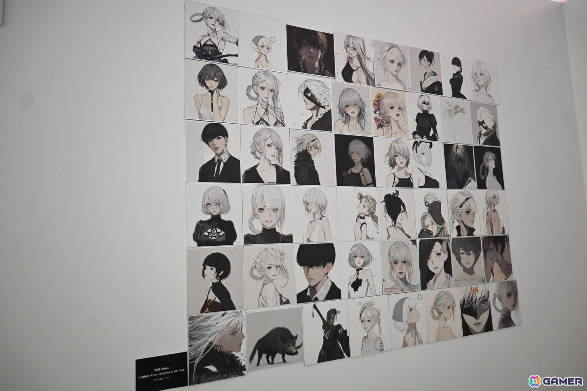 【ネタバレ注意】「NieR」シリーズファン必見の展示会をレポート！初期ゲーム企画書や等身大“ママ”など見どころ満載の画像