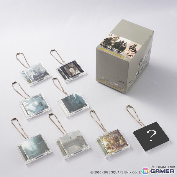 スクエニ ミュージックコレクションキーチェーン Vol.2 コンプセット　tgs NieR Series Music Collection KeyChain Vol.2 | NEWS | SQUARE ENIX
