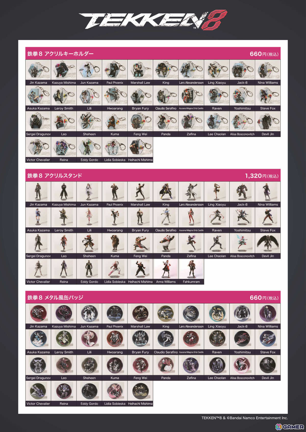 2025年の夏「鉄拳」が熱い！本日より開催のポップアップショップや