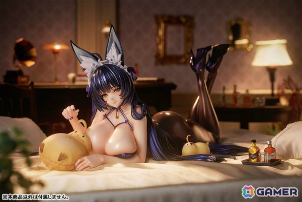 「アズレン」武蔵がスチルイラストVer.の1/4スケールフィギュアで登場！肉感あふれる造形やタイツの美しいグラデーションに注目の画像17