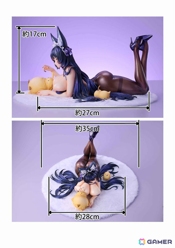 「アズレン」武蔵がスチルイラストVer.の1/4スケールフィギュアで登場！肉感あふれる造形やタイツの美しいグラデーションに注目の画像