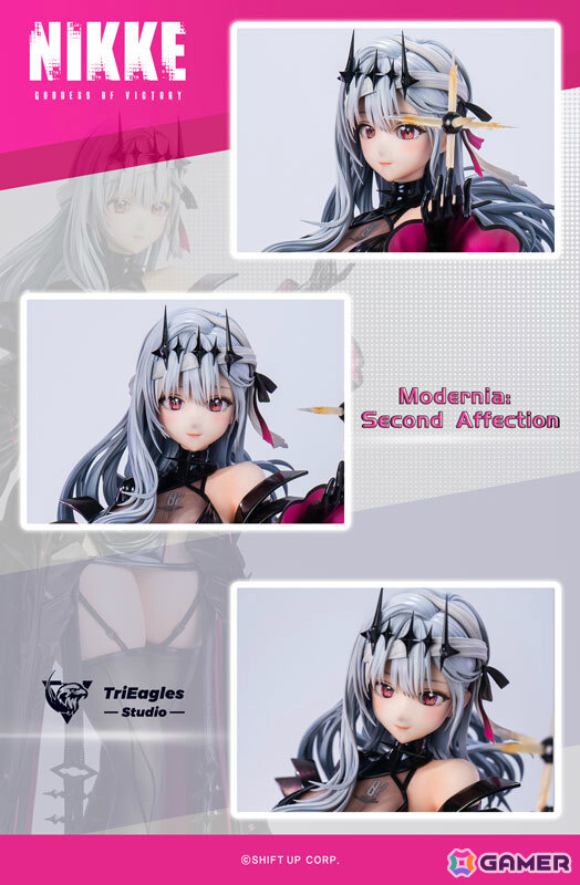 「勝利の女神：NIKKE」モダニア セカンド・アフェクションが追視アイ仕様の1/4スケールスタチューに！の画像14