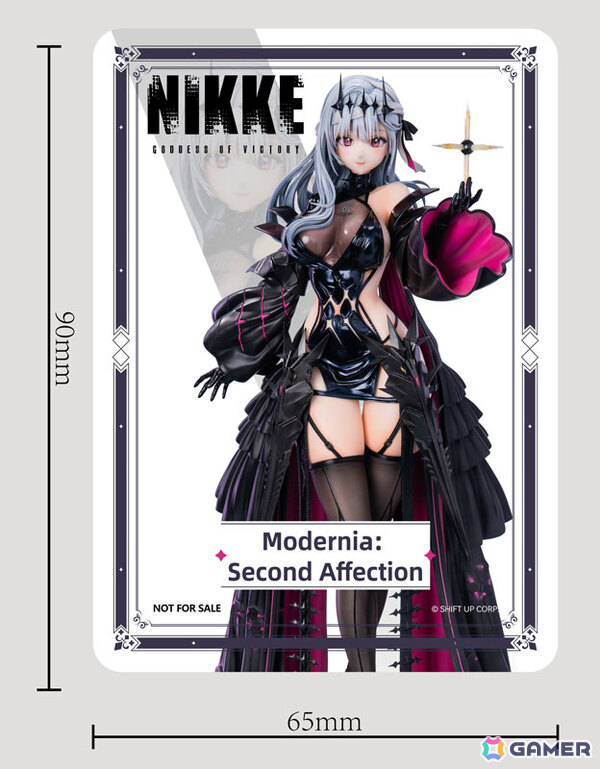 「勝利の女神：NIKKE」モダニア セカンド・アフェクションが追視アイ仕様の1/4スケールスタチューに！の画像3