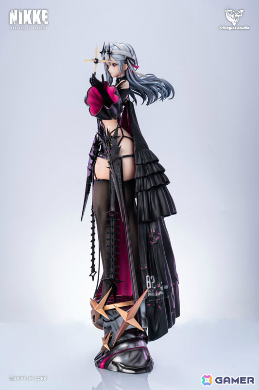 「勝利の女神：NIKKE」モダニア セカンド・アフェクションが追視アイ仕様の1/4スケールスタチューに！の画像6