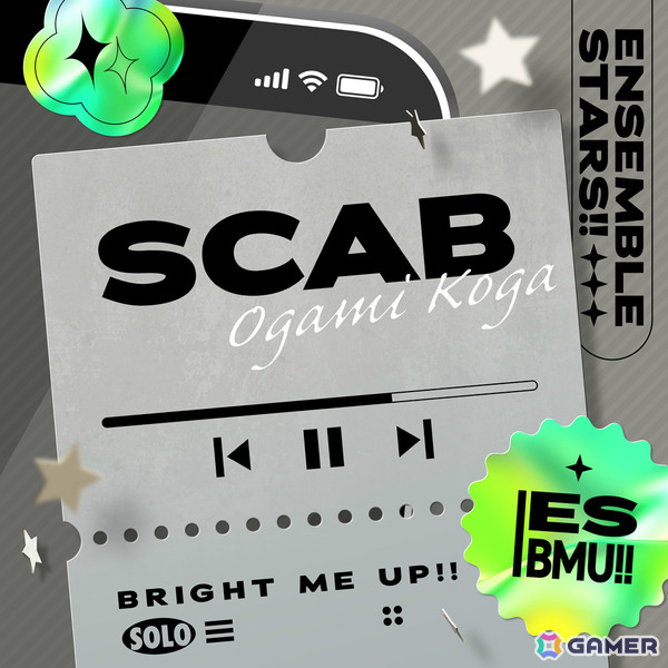 「あんスタ！！」大神晃牙の「SCAB」がフルサイズ配信！ファンへ向けた感謝の気持ちをストレートに乗せた楽曲の画像1