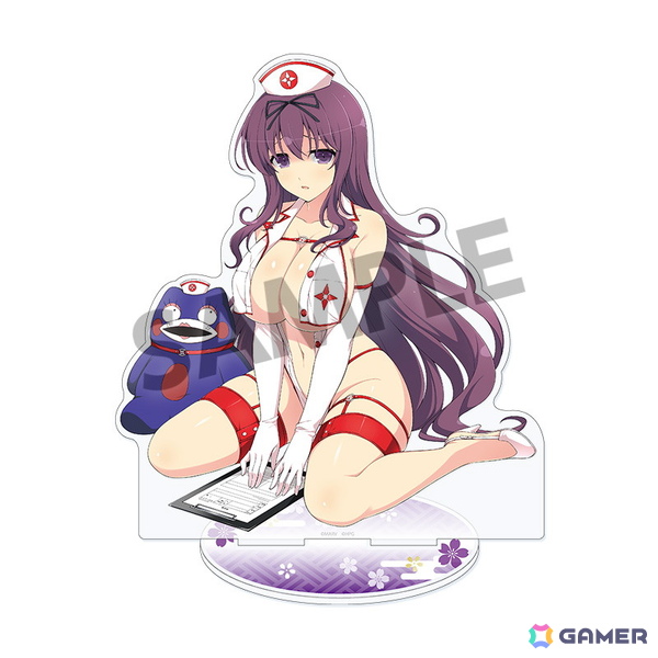 「シノビマスター 閃乱カグラ NEW LINK」セクシーナース ver.のイラストを用いたグッズが登場！の画像12