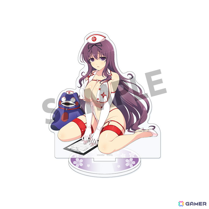 「シノビマスター 閃乱カグラ NEW LINK」セクシーナース ver.のイラストを用いたグッズが登場！の画像