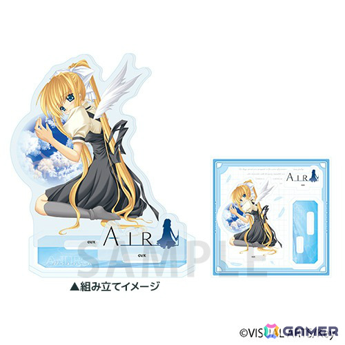 「『AIR』POP UP in ゲーマーズ」が8月30日より秋葉原、仙台、難波で開催!公式イラストやミニキャライラスト、場面写を使ったグッズが多数登場の画像